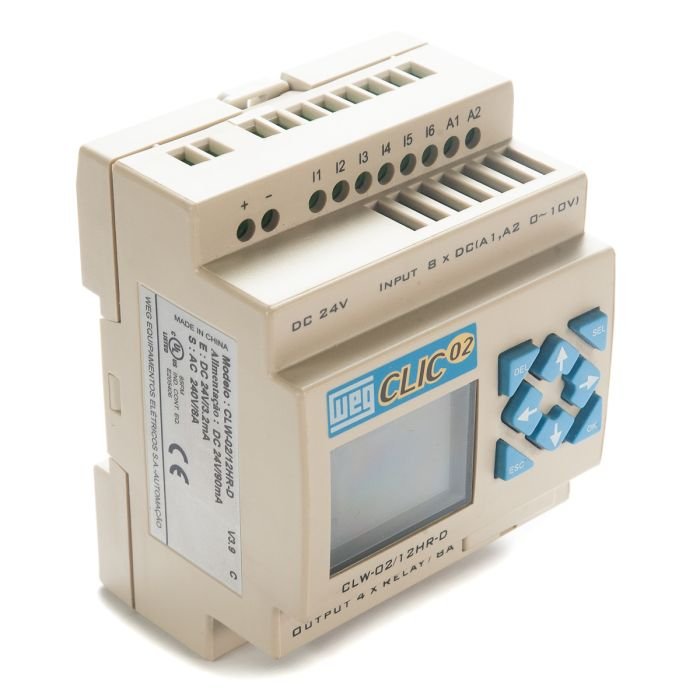 Relés Programáveis CLIC02 WEG